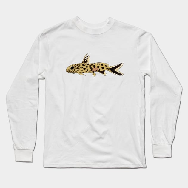 Cuckoo Catfish Long Sleeve T-Shirt by Moopichino